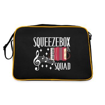 Accordéoniste Accordéoniste - Sac Retro - noir/or - Dos