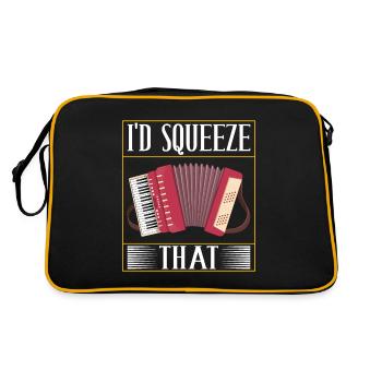 Accordéoniste Accordéoniste - Sac Retro - noir/or - Dos