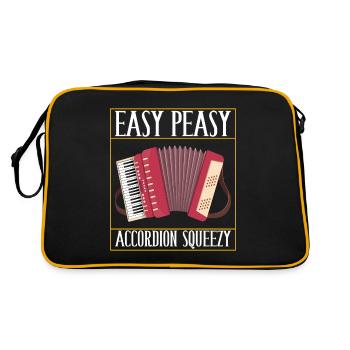 Accordéoniste Accordéoniste - Sac Retro - noir/or - Dos