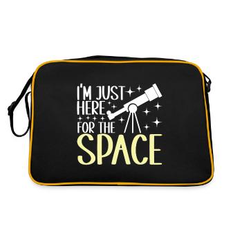 Astronomie astronome - Sac Retro - noir/or - Dos