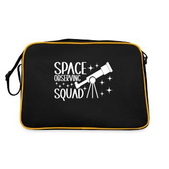 Astronomie astronome - Sac Retro - noir/or - Dos