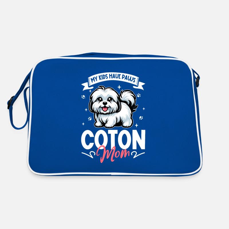 Coton de Tulear Mama Sac Retro