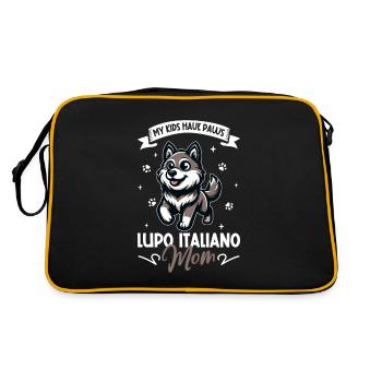 Lupo Italiano Mama - Sac Retro - noir/or - Dos