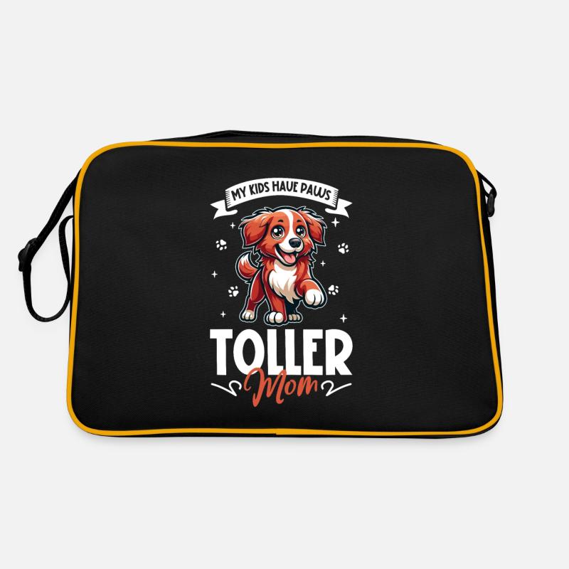 Nova Scotia Duck Tolling Retriever Mama Retro Tasche