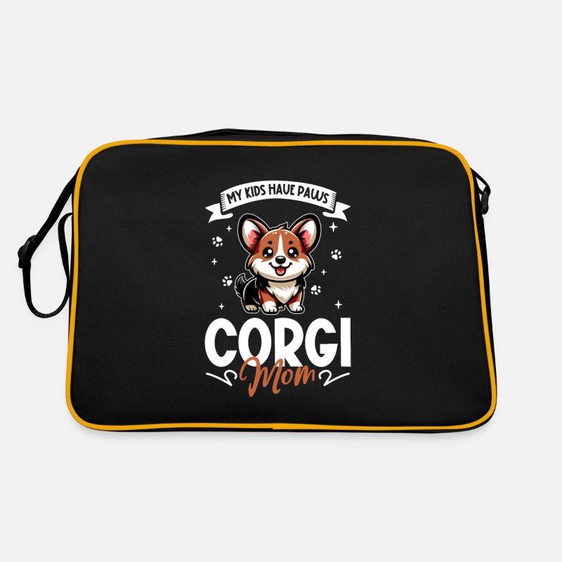 Welsh Corgi Pembroke Maman Sac Retro