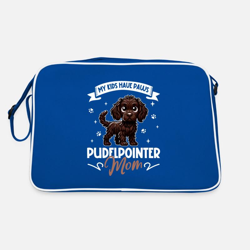 Poodle Pointer Mom Retro Bag