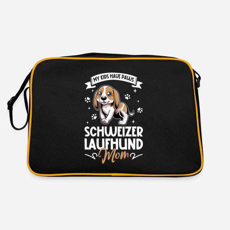 Schweizer Laufhund Mama Retro Tasche
