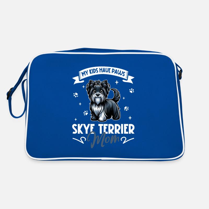 Skye Terrier Mama Retro Tasche