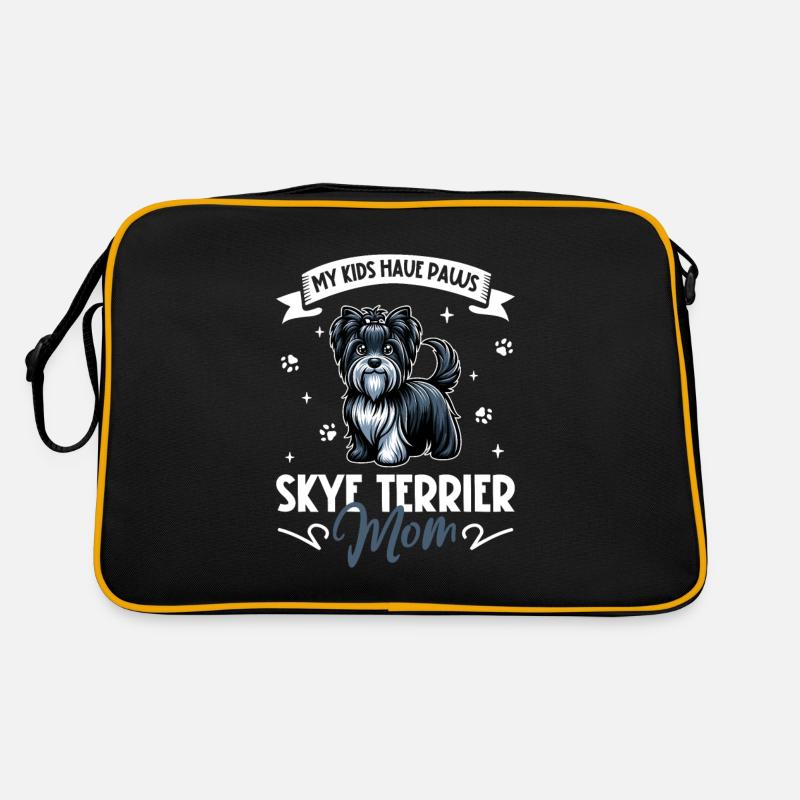 Skye Terrier Mom Retro Bag