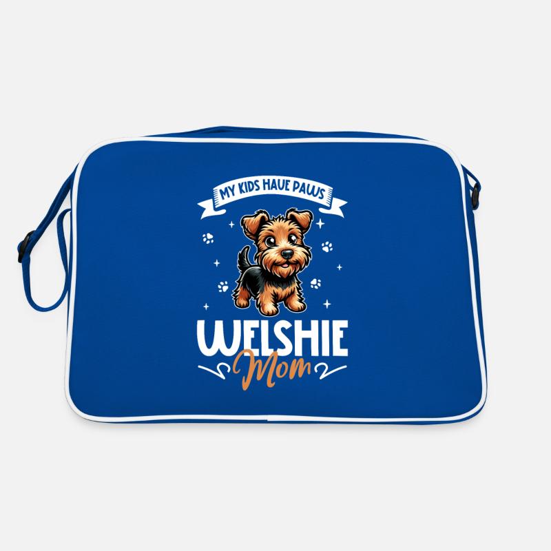 Welsh Terrier Mom Retro Bag