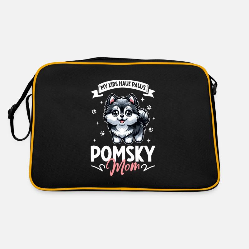Maman Pomsky Sac Retro
