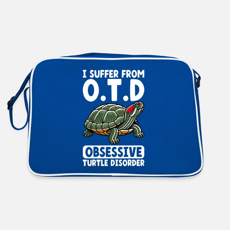 Turtle Red-eared Turtle Retro Bag
