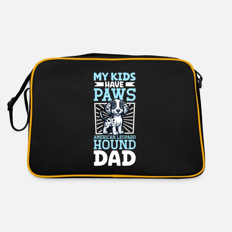 American Leopard Hound Dad Retro Bag