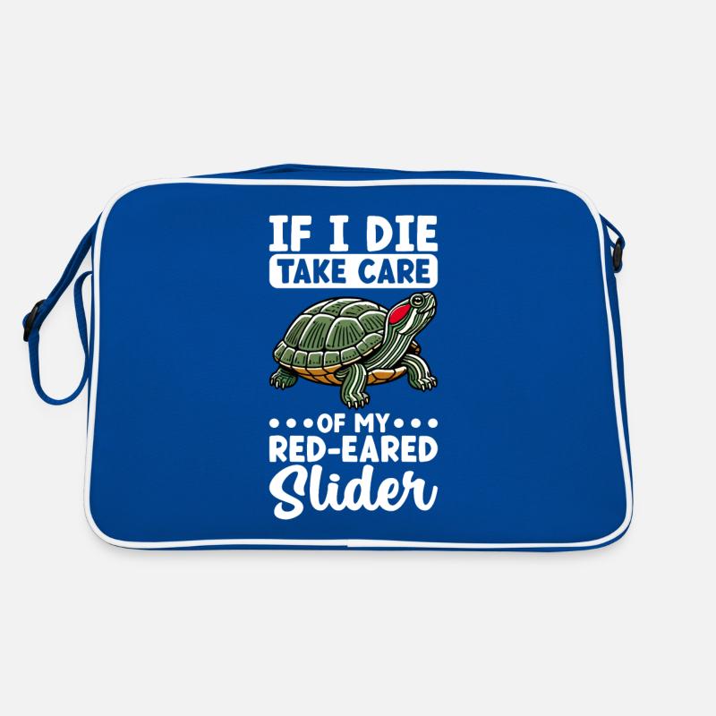Turtle Red-eared Turtle Retro Bag