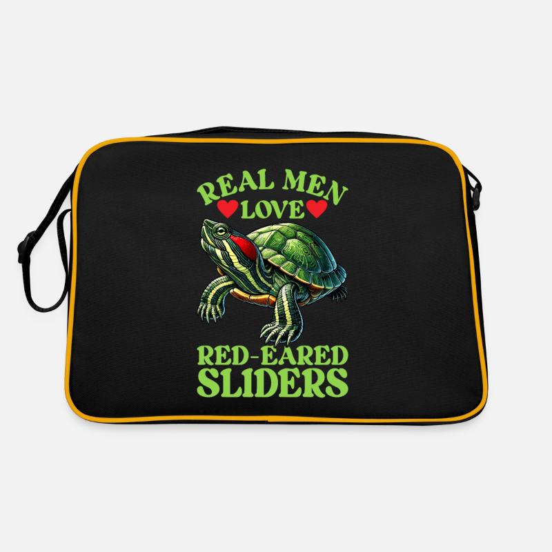 Turtle Red-eared Turtle Retro Bag