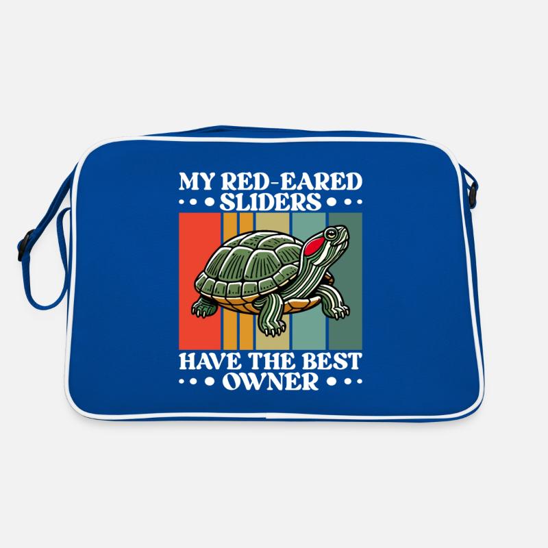 Turtle Red-eared Turtle Retro Bag