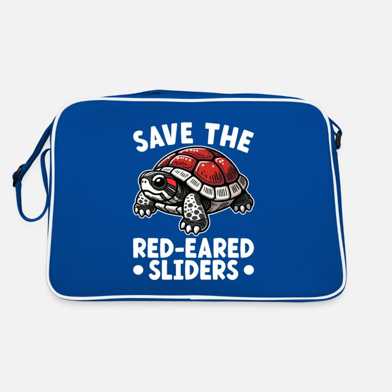 Turtle Red-eared Turtle Retro Bag