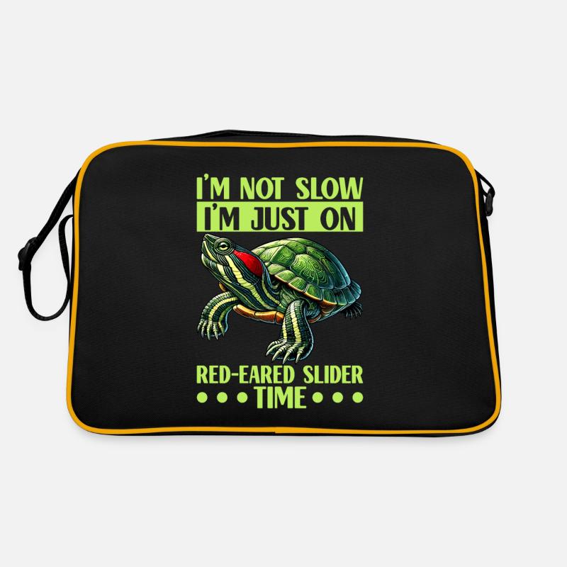 Turtle Red-eared Turtle Retro Bag