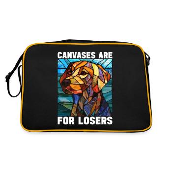 Vitrail artiste Vitrail Art - Sac Retro - noir/or - Dos