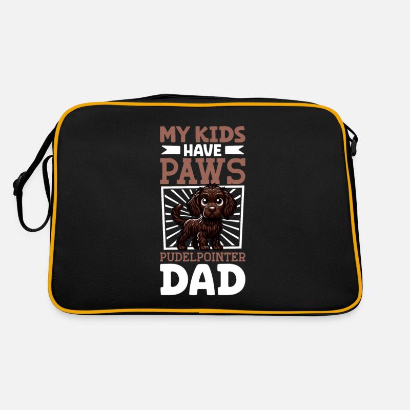 Poodle Pointer Dad Retro Bag