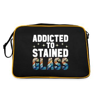 Vitrail artiste Vitrail Art - Sac Retro - noir/or - Dos