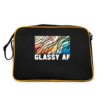 Vitrail artiste Vitrail Art - Sac Retro - noir/or - Dos