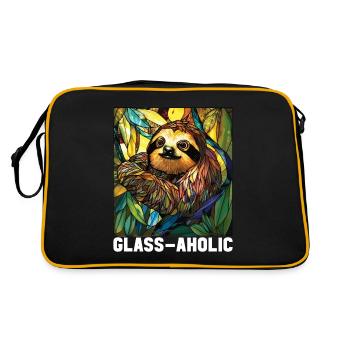 Vitrail artiste Vitrail Art - Sac Retro - noir/or - Dos