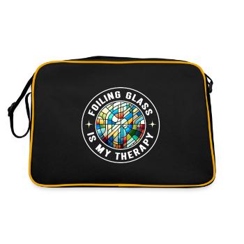 Vitrail artiste Vitrail Art - Sac Retro - noir/or - Dos