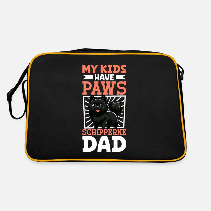 Schipperke Papa Sac Retro