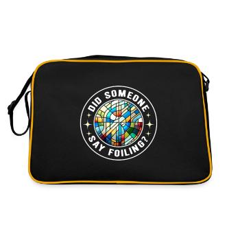 Vitrail artiste Vitrail Art - Sac Retro - noir/or - Dos