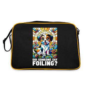 Vitrail artiste Vitrail Art - Sac Retro - noir/or - Dos