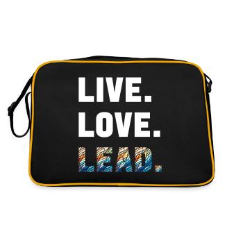 Vitrail artiste Vitrail Art - Sac Retro - noir/or - Dos
