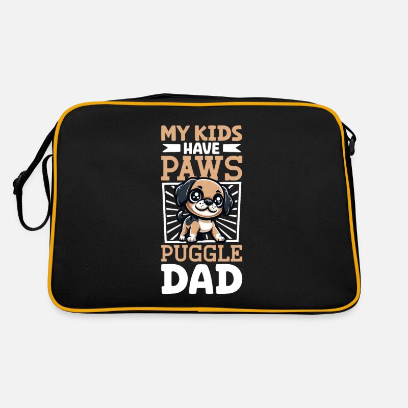 Papa Puggle Sac Retro