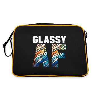 Vitrail artiste Vitrail Art - Sac Retro - noir/or - Dos