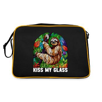 Vitrail artiste Vitrail Art - Sac Retro - noir/or - Dos