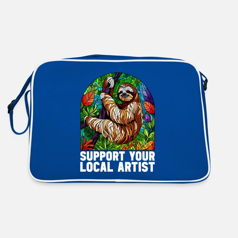 Buntglaskünstler Buntglaskunst Retro Tasche