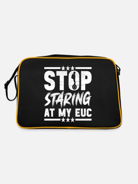 EUC Monoroue - Sac Retro - noir/or - Dos