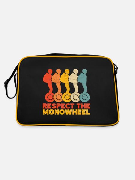 EUC Monoroue - Sac Retro - noir/or - Dos