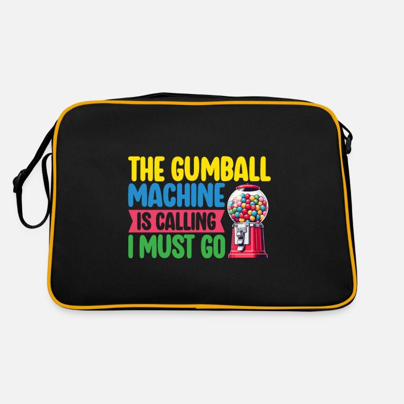 Machine à chewing-gum Machine à chewing-gum Sac Retro