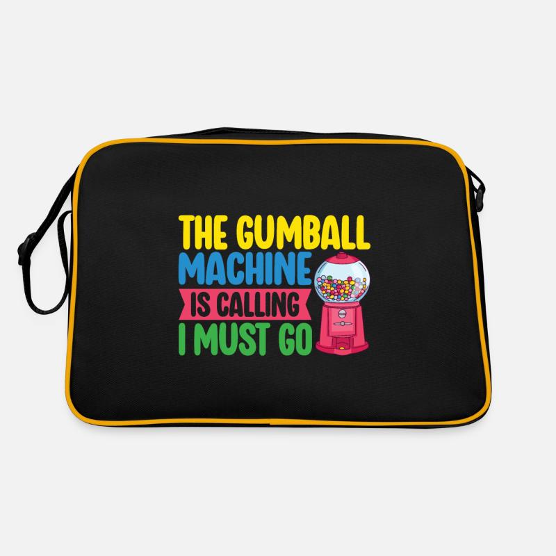 Machine à chewing-gum Machine à chewing-gum Sac Retro