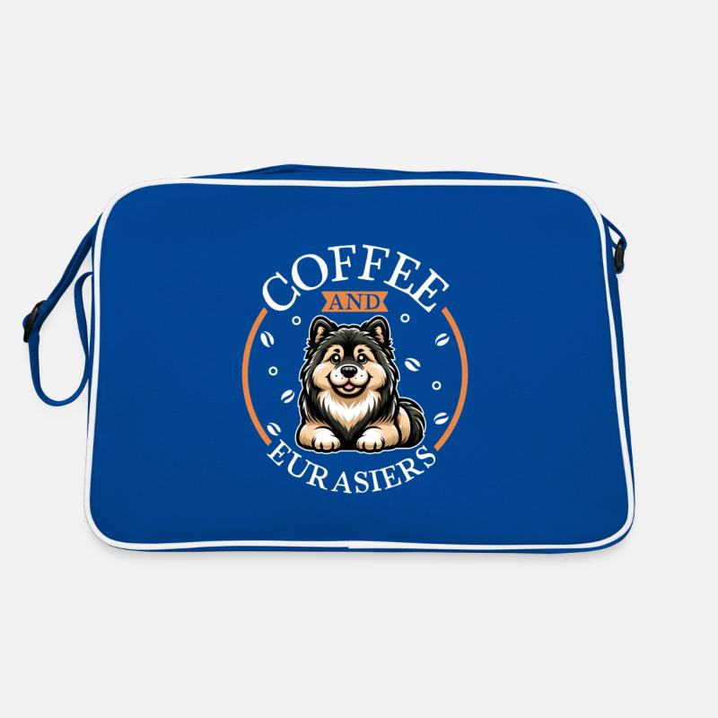Coffee and Eurasier Retro Bag