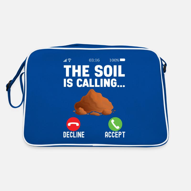 Bodenwissenschaftler Science du sol Sac Retro