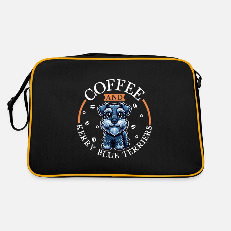 Café et Kerry Blue Terrier Sac Retro
