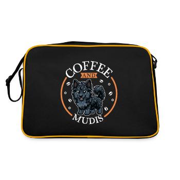 Café et Mudi - Sac Retro - noir/or - Dos