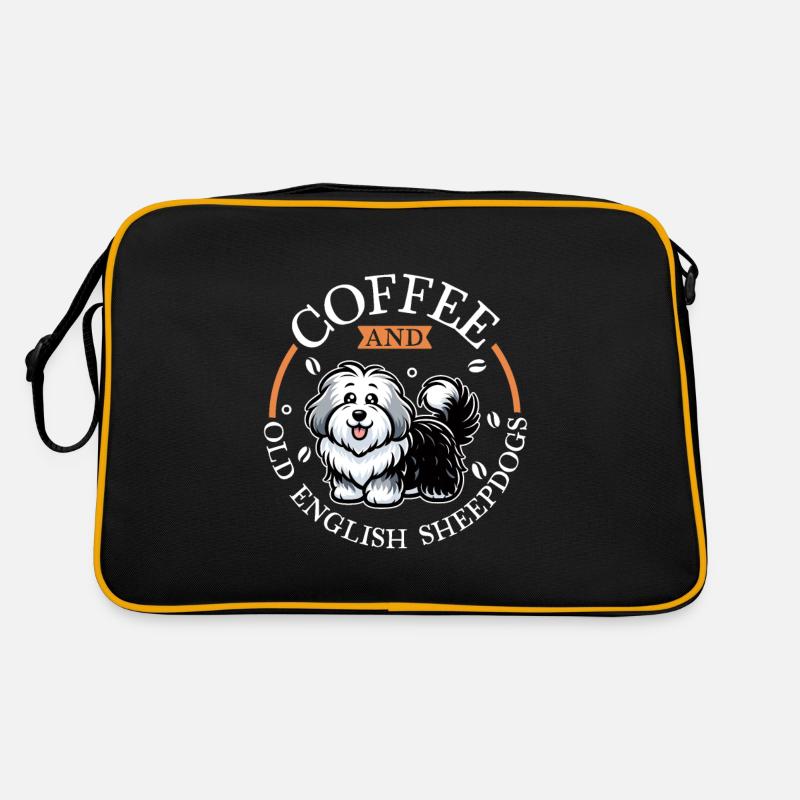 Café et Bobtail Sac Retro