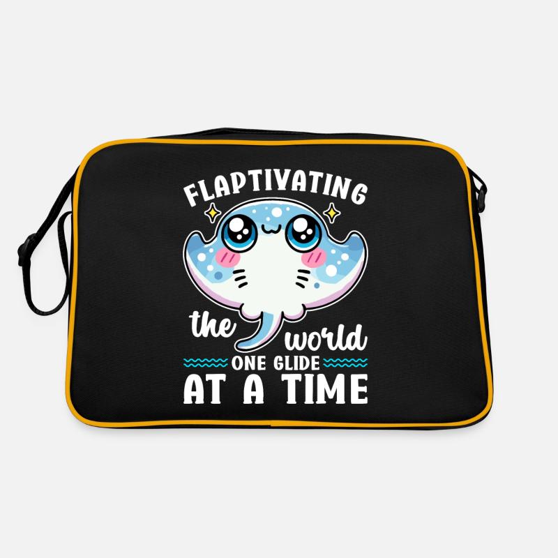 Manta Rays Great Manta Sea Creatures Retro Bag