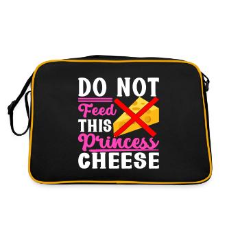Lactose intolerance Lactose intolerant - Retro Bag - black/gold - Back
