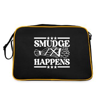 Herbs Incense Smudging Spiritual - Retro Bag - black/gold - Back