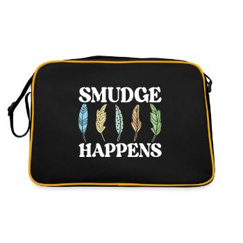 Herbs Incense Smudging Spiritual - Retro Bag - black/gold - Back