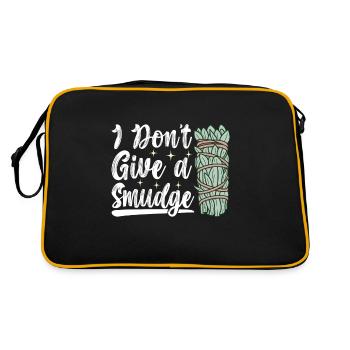 Herbs Incense Smudging Spiritual - Retro Bag - black/gold - Back